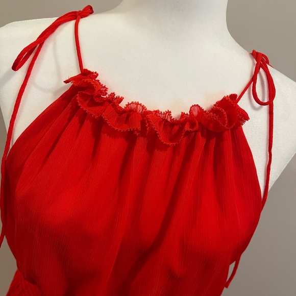 Banana Republic Crinkle Maxi Dress with Silk - Picture 7 of 10